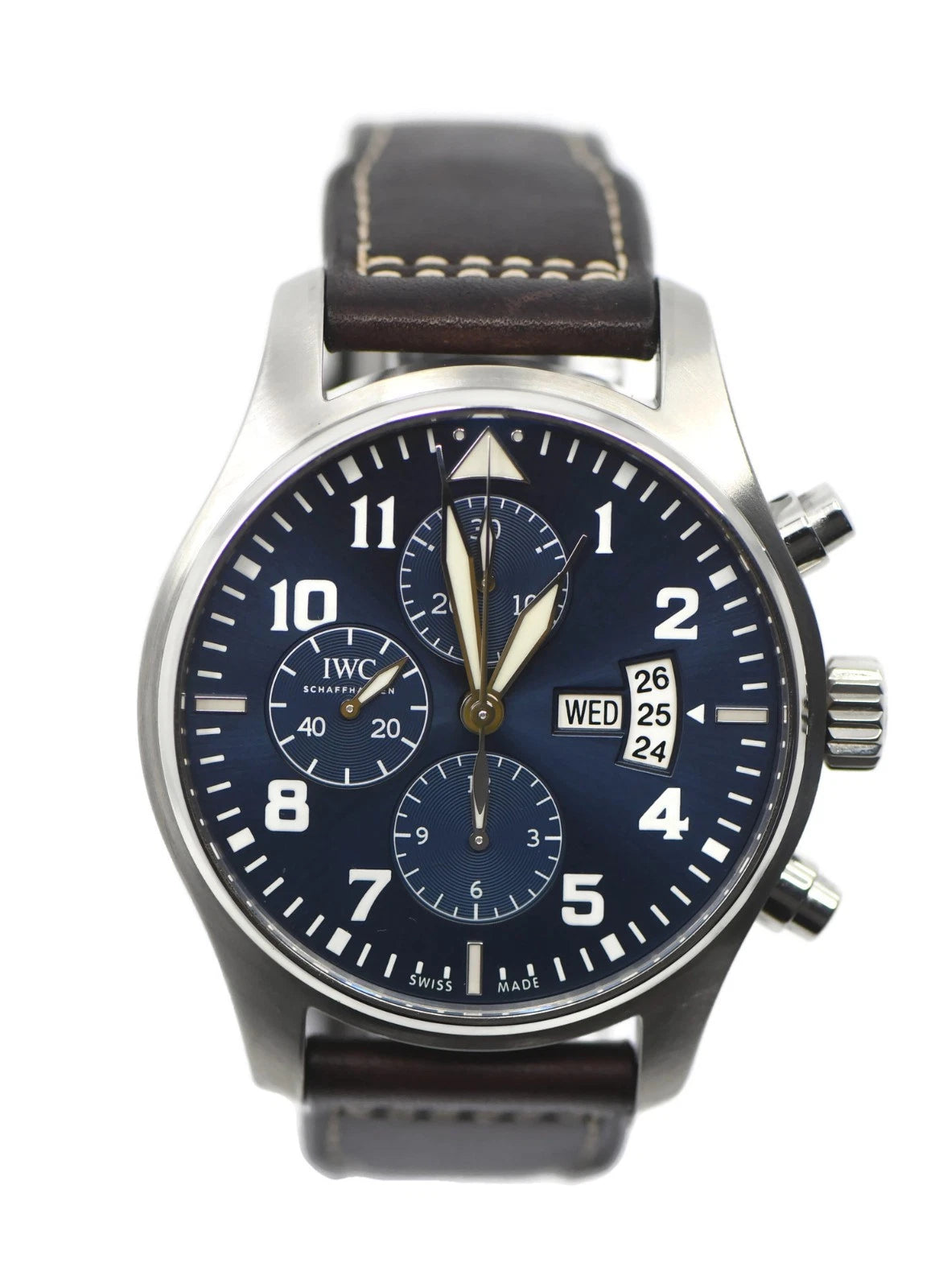 IWC Pilot Chronograph Stainless Steel Watch IW377706