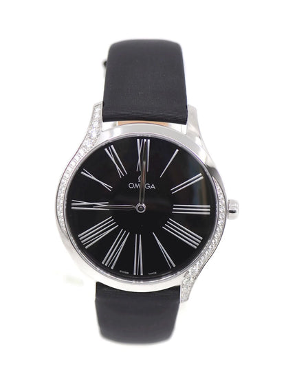Omega De Ville Tresor Diamond Stainless Steel Watch 428.17.39.60.01.001
