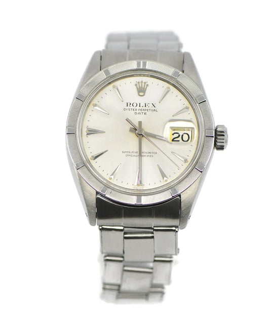 Rolex Oyster Perpetual Date Stainless Steel Watch 1501