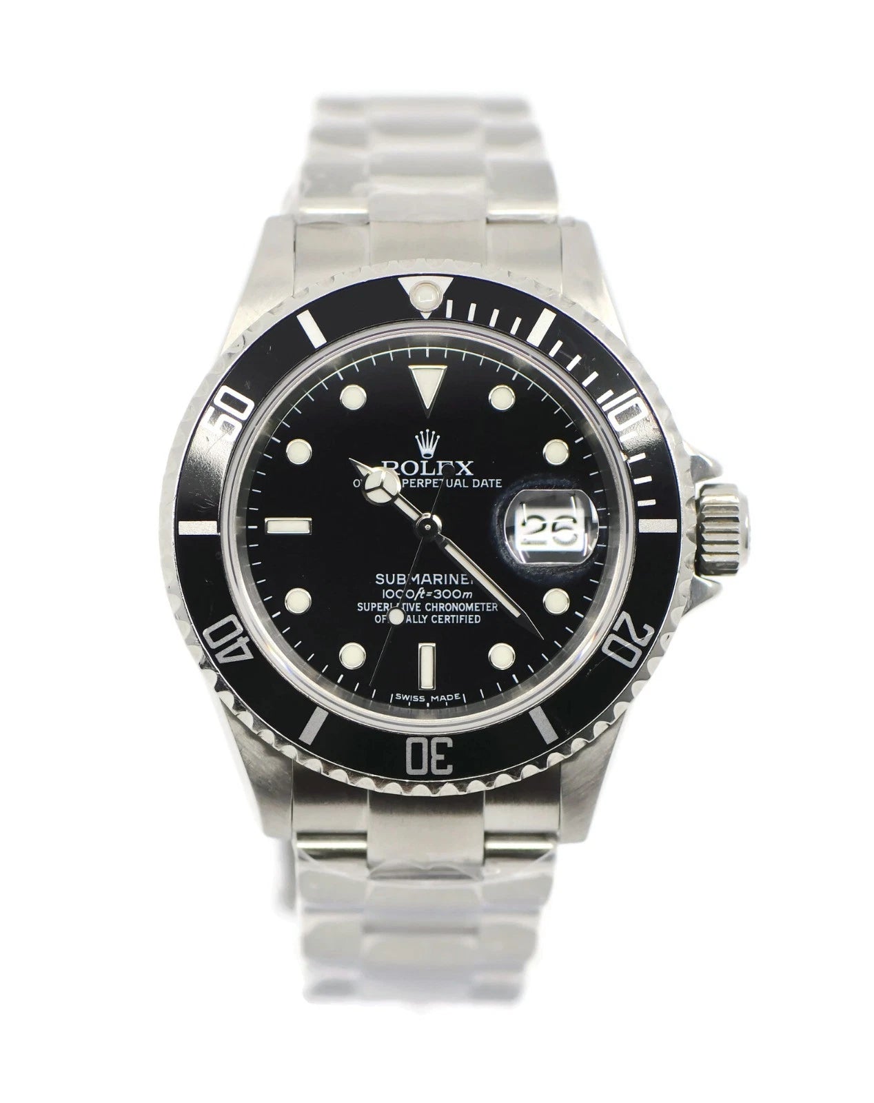 Rolex Submariner Stainless Steel Watch 16610