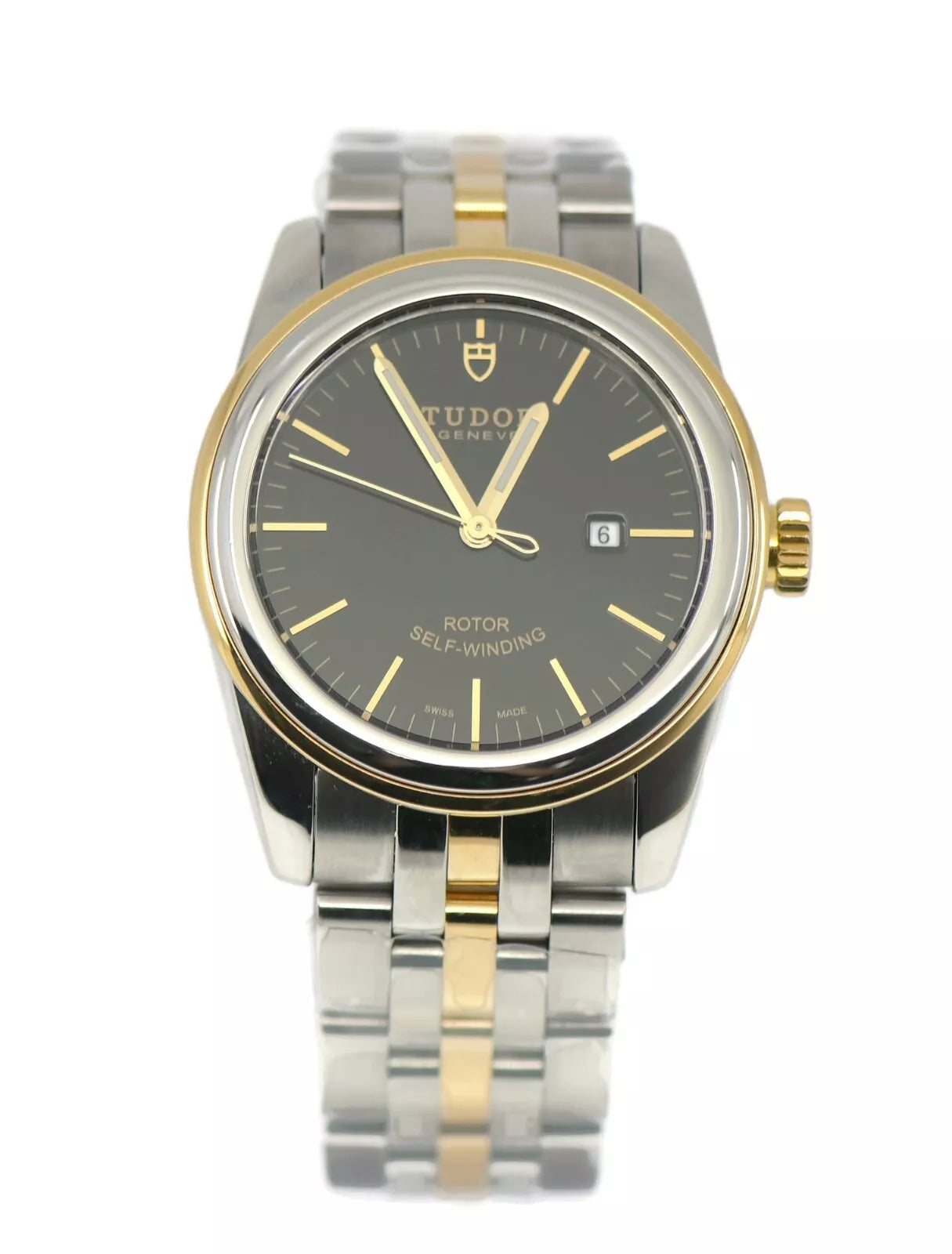 Tudor Glamour Date 18K/Stainless Steel Watch 53003