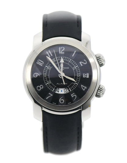 Baume & Mercier Capeland Alarm Stainless Steel Watch 65322
