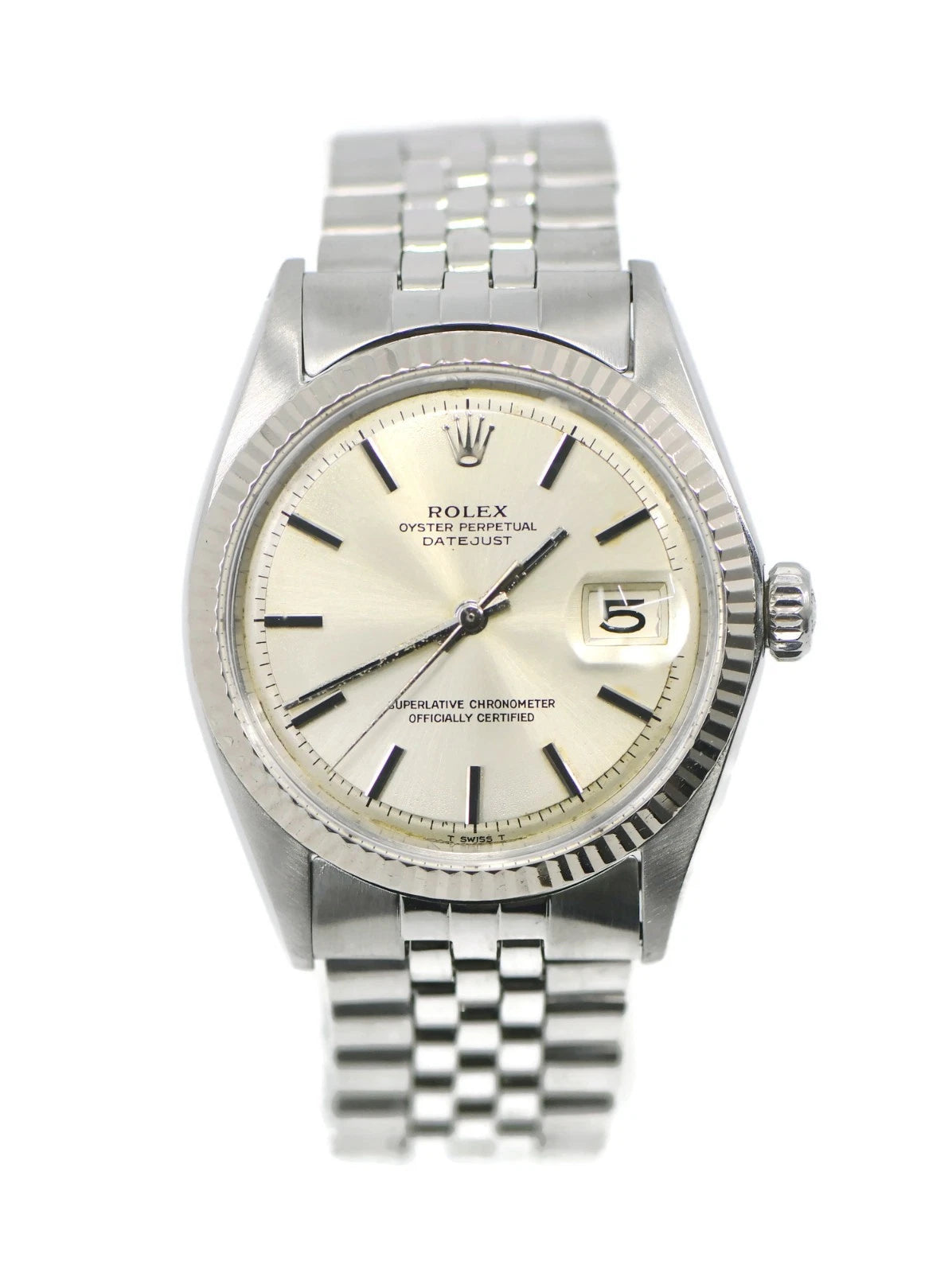 Rolex Datejust Stainless Steel Watch 1603