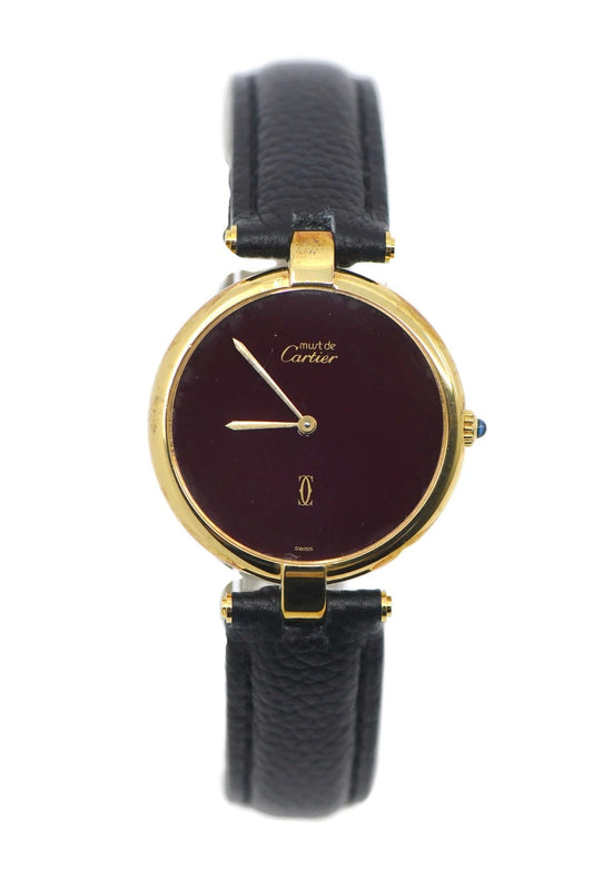 Cartier Must Vendome Sterling Silver Watch