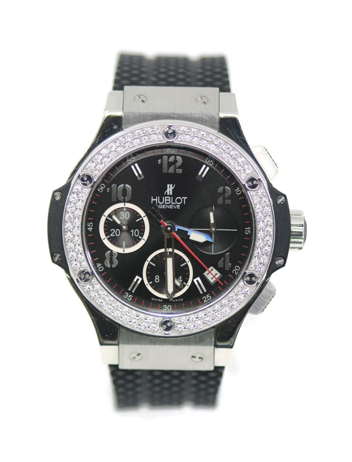 Hublot Big Bang Diamond Stainless Steel Watch 341.SX.130.RX.114