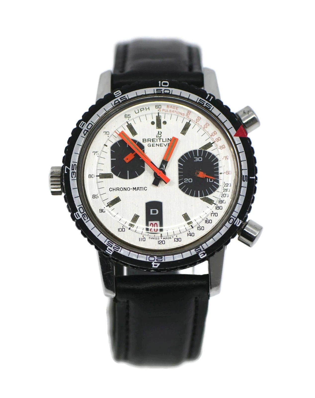 Breitling Chronomatic Stainless Steel Watch 2110-15