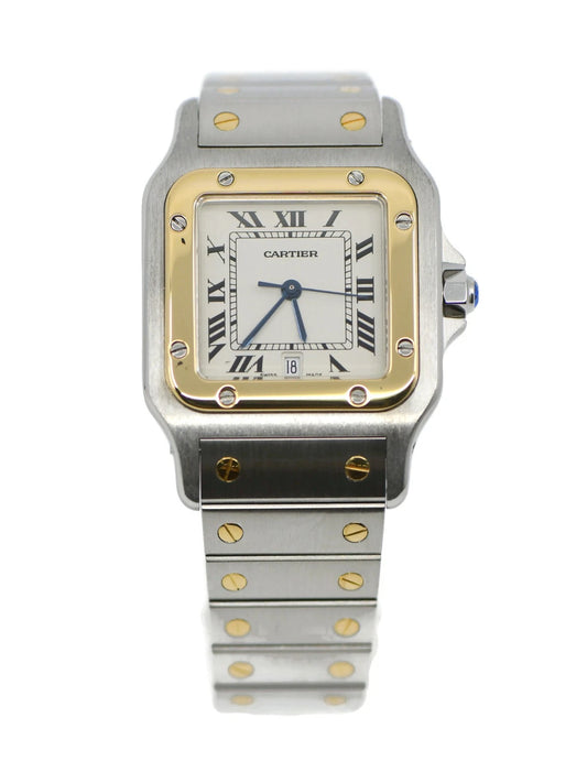 Cartier Santos Galbee 18K/Stainless Steel Watch 1566