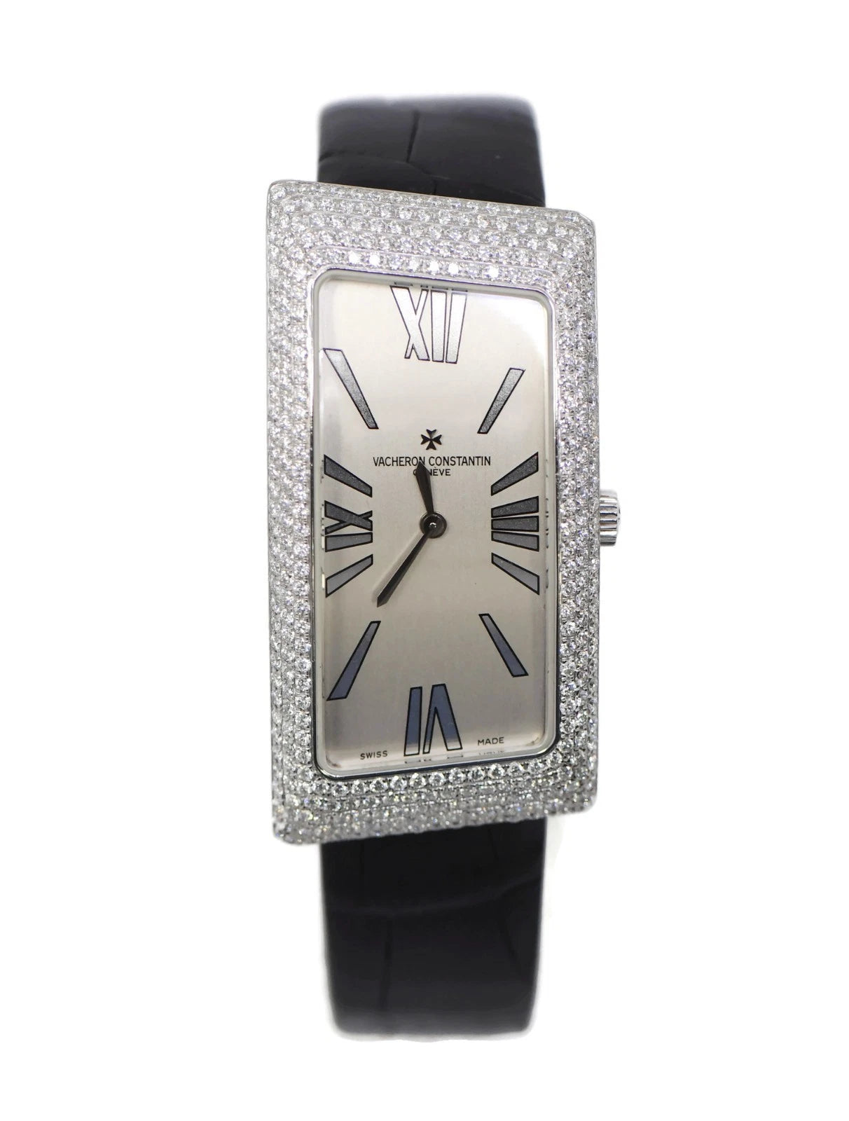 Vacheron Constantin 1972 Diamond 18K White Gold Watch 25010