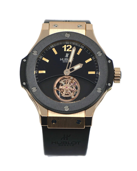Hublot Big Bang Tourbillon 18K Rose Gold Watch 305.PM.131.RX