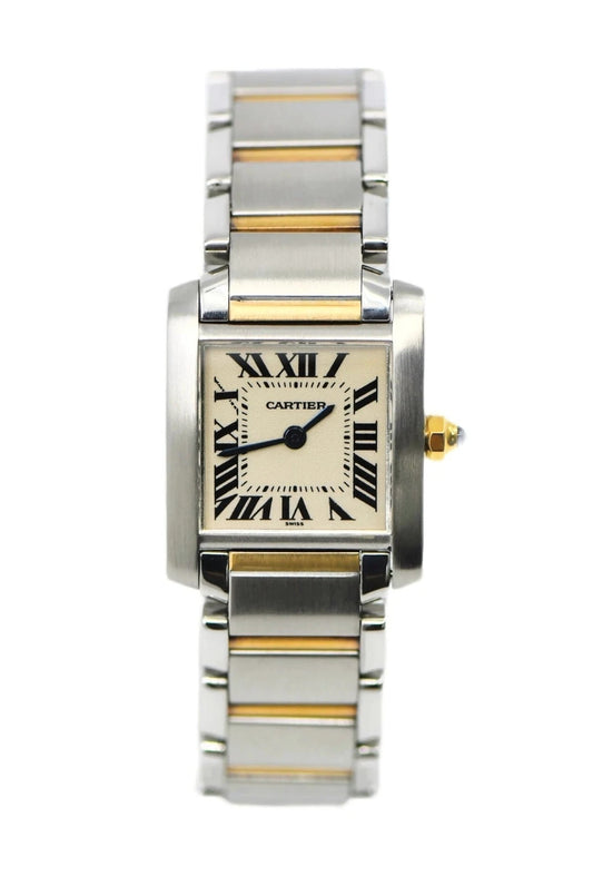 Cartier Tank Small 18K/Stainless Steel Watch W51007Q4