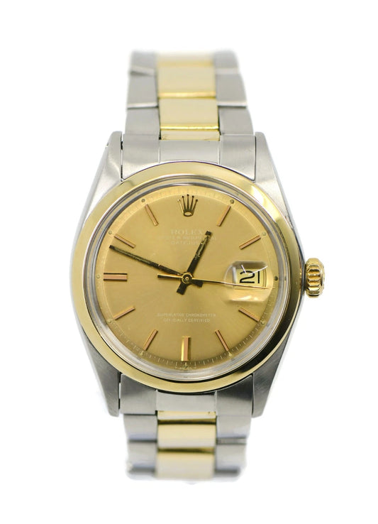 Rolex Datejust 18K/Stainless Steel Watch 1600