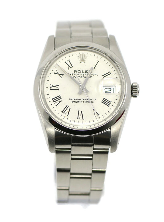 Rolex Datejust Stainless Steel Watch 15000