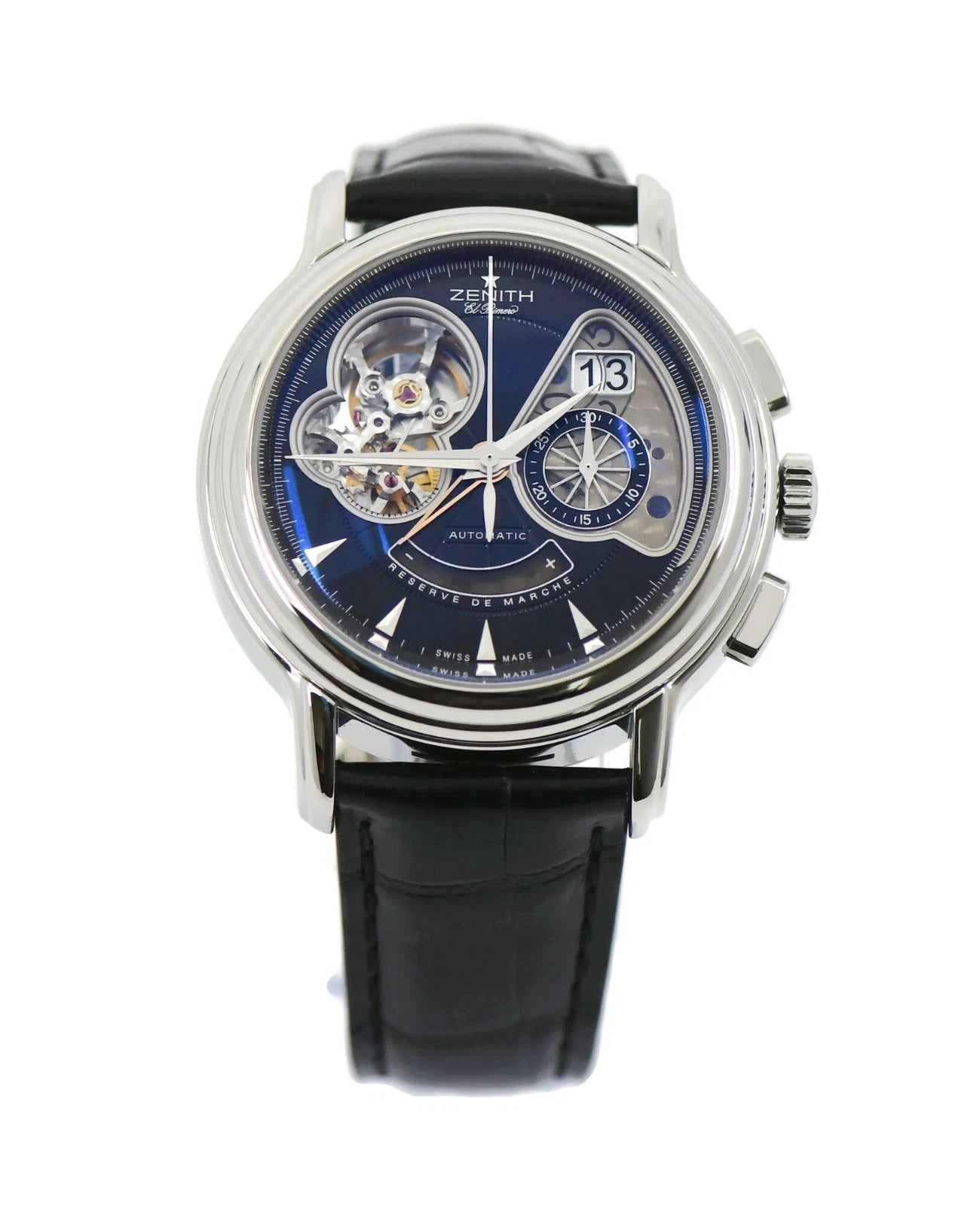 Zenith El Primero Chronomaster Stainless Steel Watch 03.0240.4039