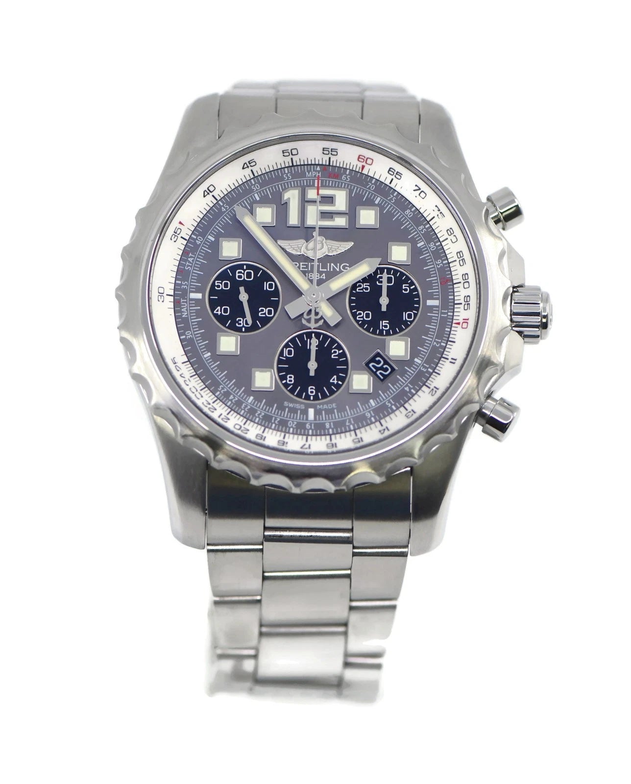 Breitling Chronospace Stainless Steel Watch A23360