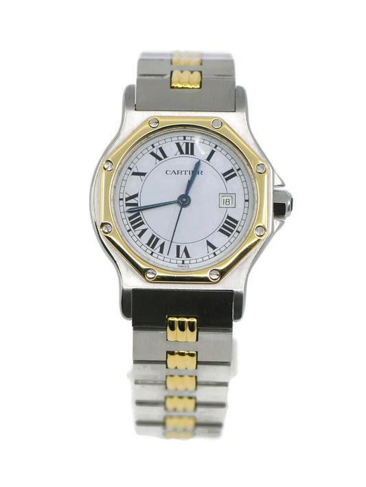 Cartier Santos Octagon 18K/Stainless Steel Watch