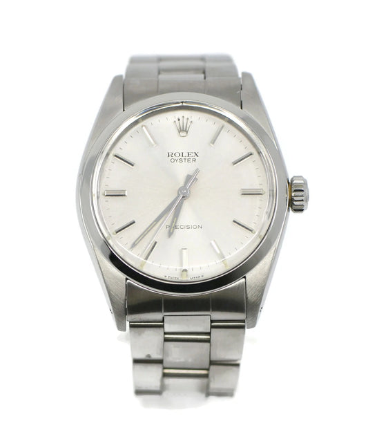 Rolex Oyster Precision Stainless Steel Watch 6426