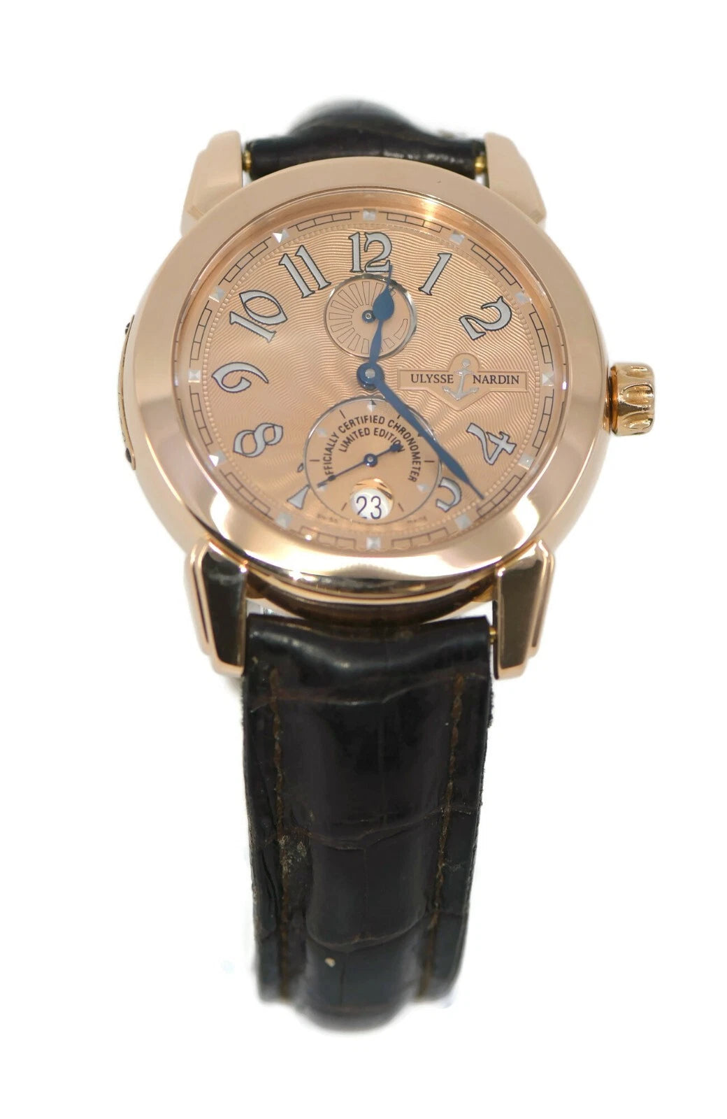 Ulysse Nardin Limited Edition 18K Rose Gold Watch 272-82