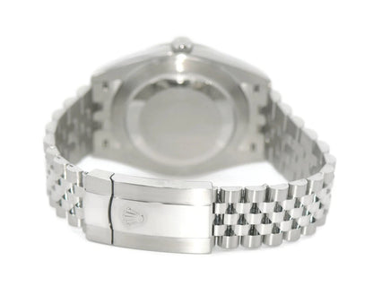 Rolex Datejust 41 Wimbledon Stainless Steel Watch 126334