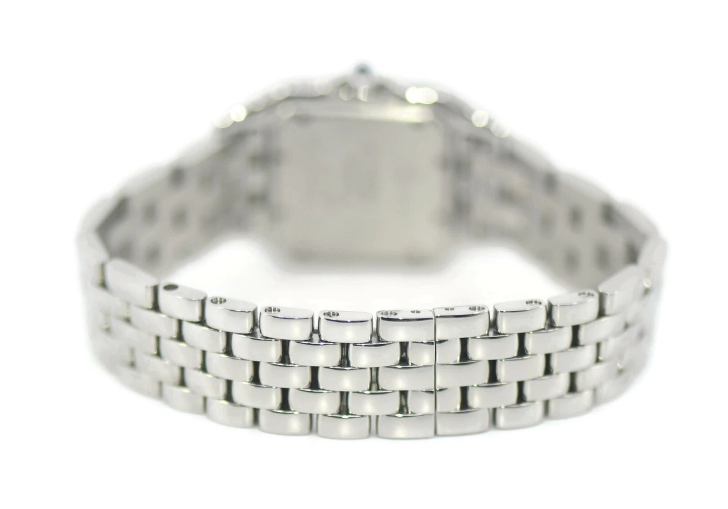 Cartier Panthere Diamond Stainless Steel Watch W4PN0008