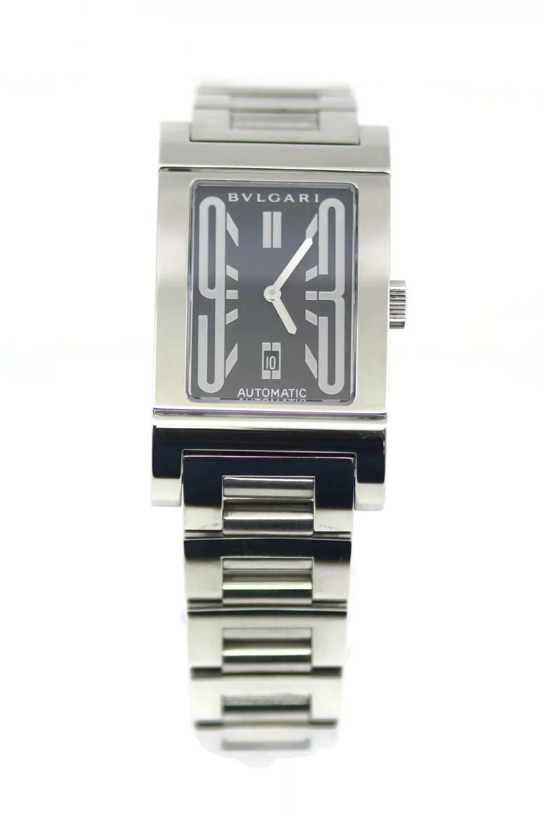 Bulgari Rettangolo Stainless Steel Watch RT45S