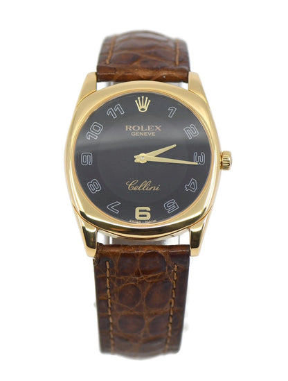 Rolex Cellini Danaos 18K Yellow Gold Watch 4233