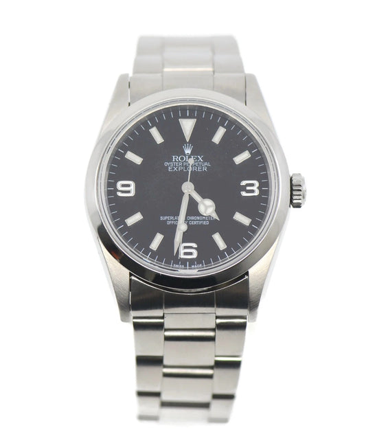 Rolex Explorer Stainless Steel Watch 14270