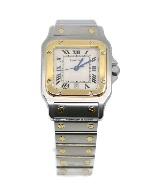 Cartier Santos Galbee 18K/Stainless Steel Watch W20011C4