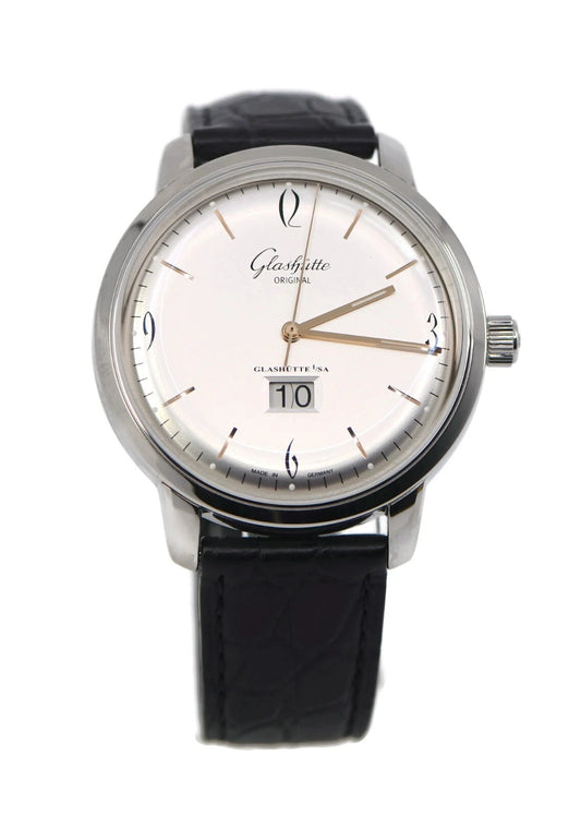 Glashutte Senator Sixties Stainless Steel Watch 1-39-47-01-02-04