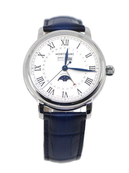 Montblanc Star Calendar Stainless Steel Watch 119955
