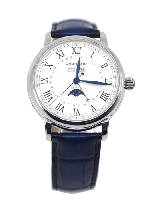 Montblanc Star Calendar Stainless Steel Watch 119955