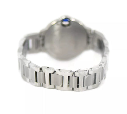 Cartier Ballon Bleu Diamond Stainless Steel Watch W4BB0021