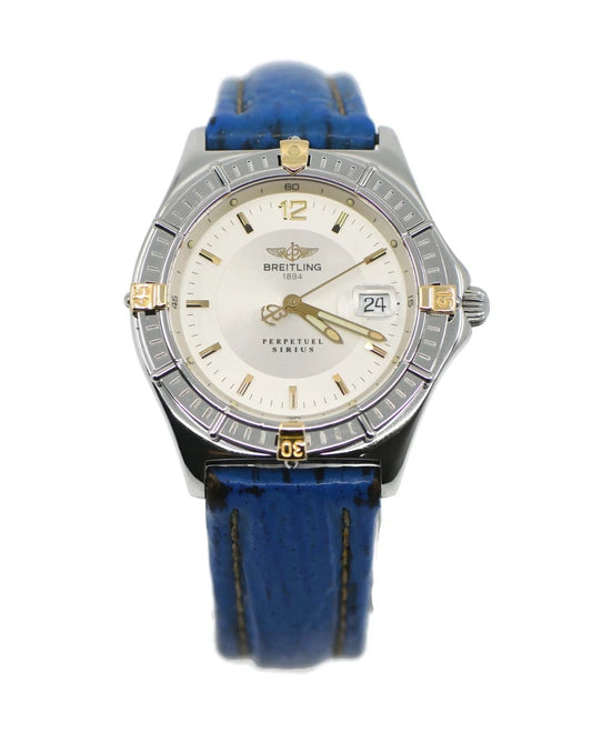 Breitling Sirius Perpetual Two Tone Stainless Steel Watch B62011