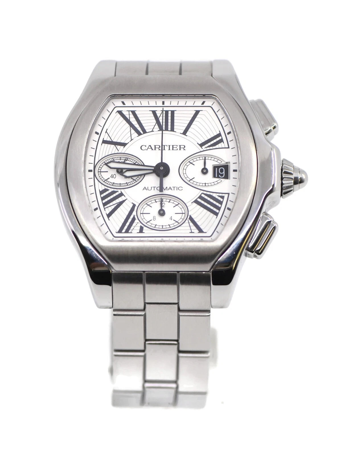 Cartier Roadster Chronograph Stainless Steel Watch W6206019