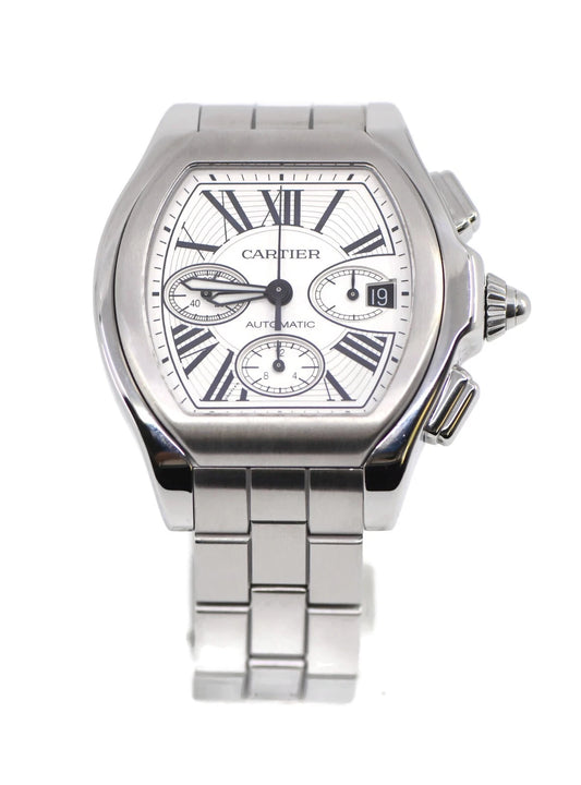 Cartier Roadster Chronograph Stainless Steel Watch W6206019