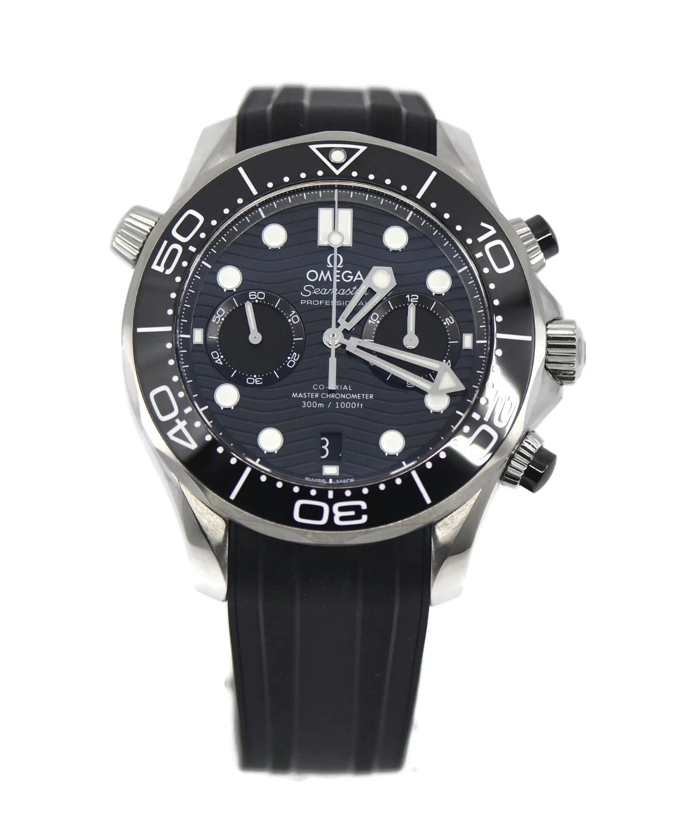 Omega Seamaster Diver Chronograph Stainless Steel Watch 210.32.44.51.01.001
