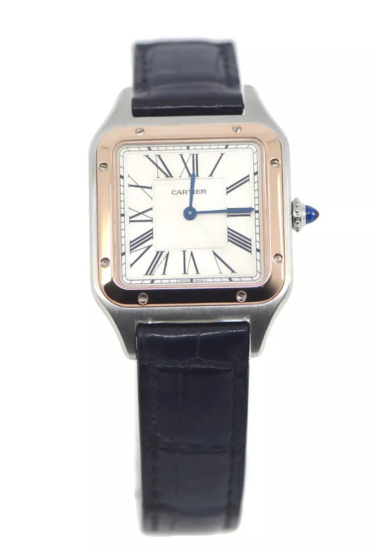 Cartier Santos Dumont 18K/Stainless Steel Watch W2SA0011