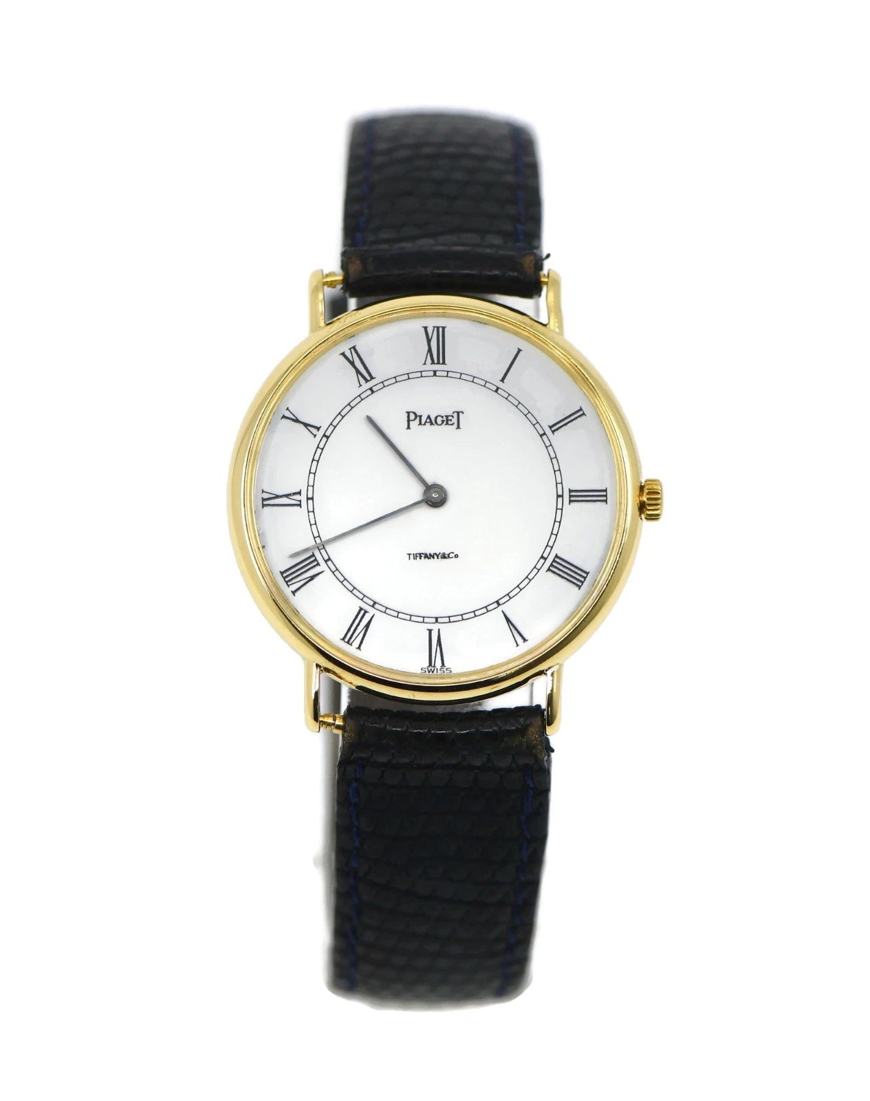 Piaget Classic Tiffany & Co 18K Yellow Gold Watch 8065