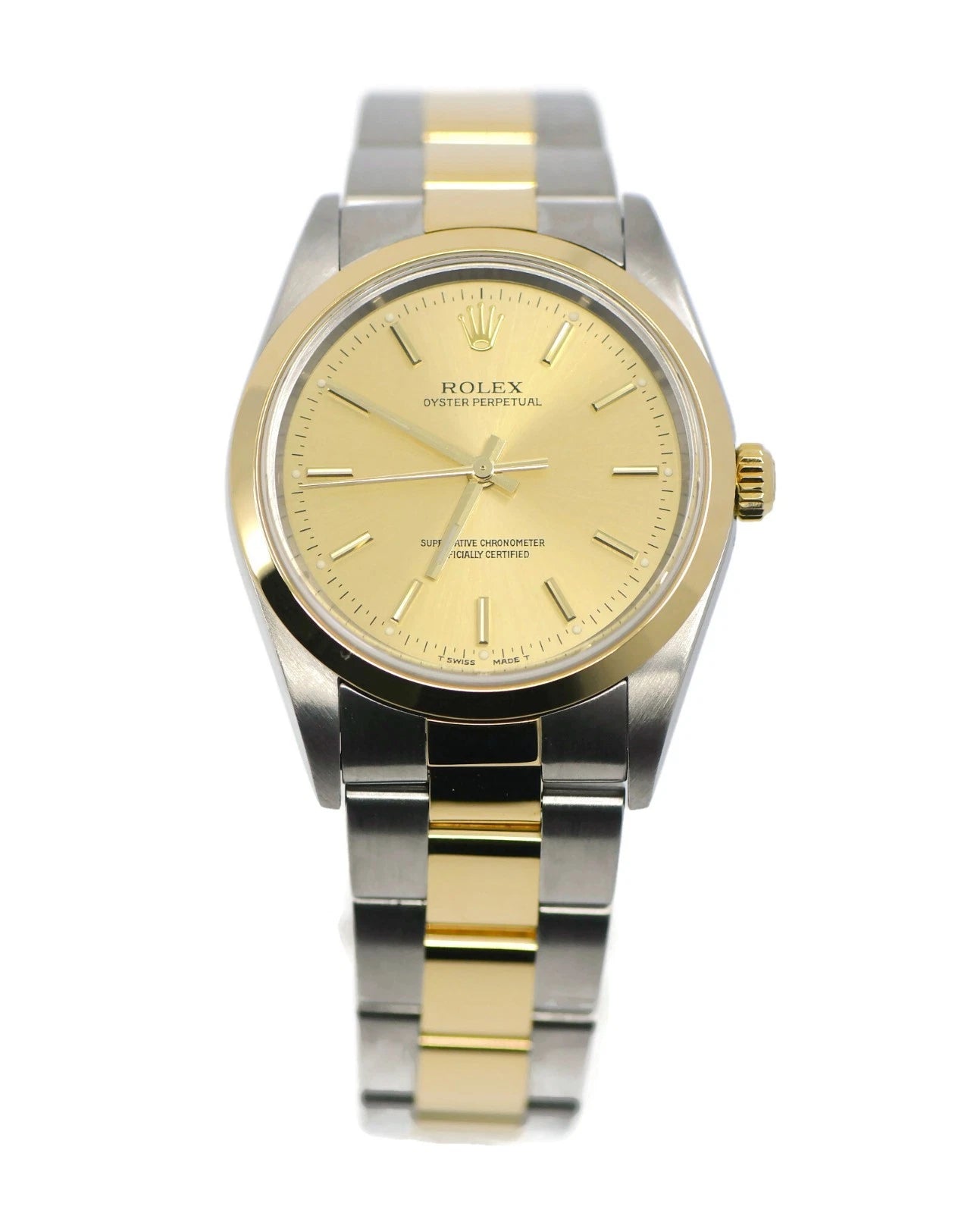 Rolex Oyster Perpetual 18K/Stianless Steel Watch 14203M