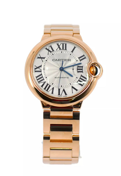 Cartier Ballon Bleu 18K Rose Gold Watch W69004Z2