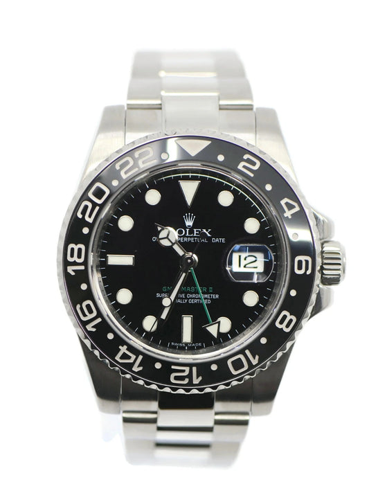 Rolex GMT-Master II Stainless Steel Watch 116710LN