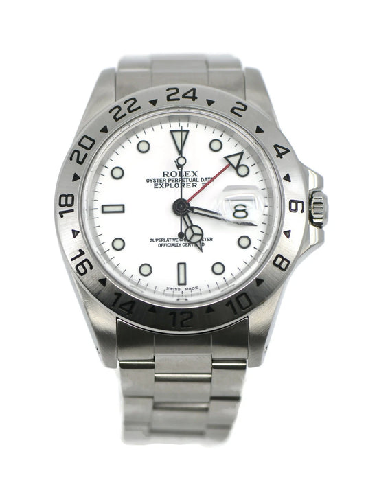 Rolex Explorer II Stainless Steel Watch 16570