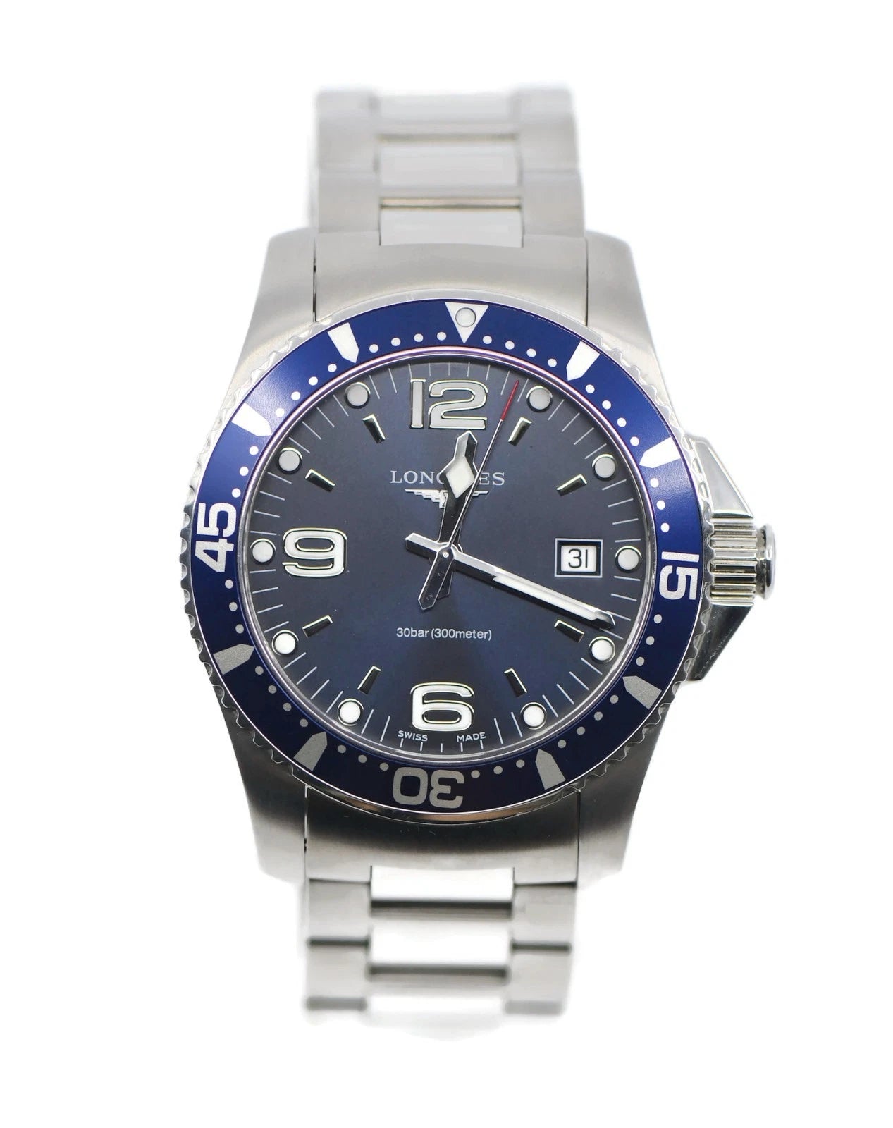 Longines HydroConquest Stainless Steel Watch L3.740.4