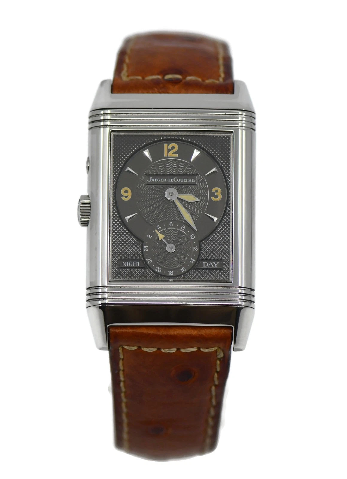 Jaeger LeCoultre Reverso Duoface Stainless Steel Watch 270.8.54