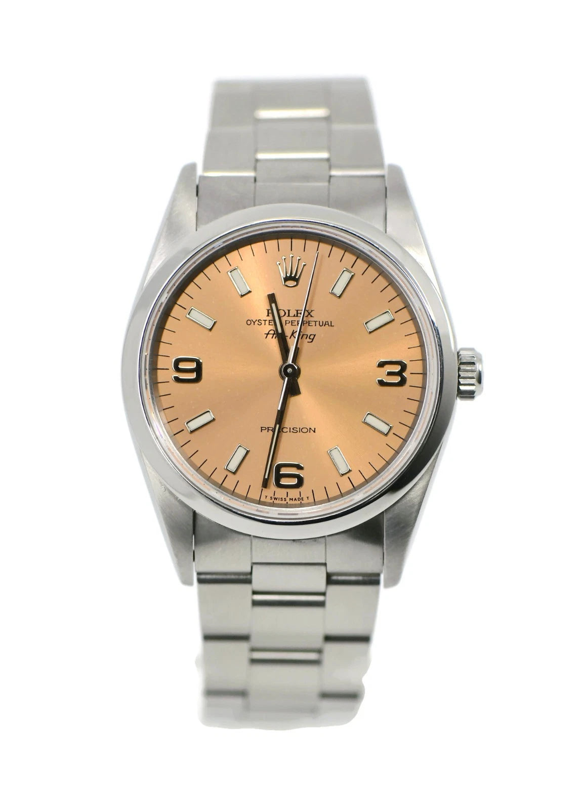 Rolex Airking Stainless Steel Watch 14000