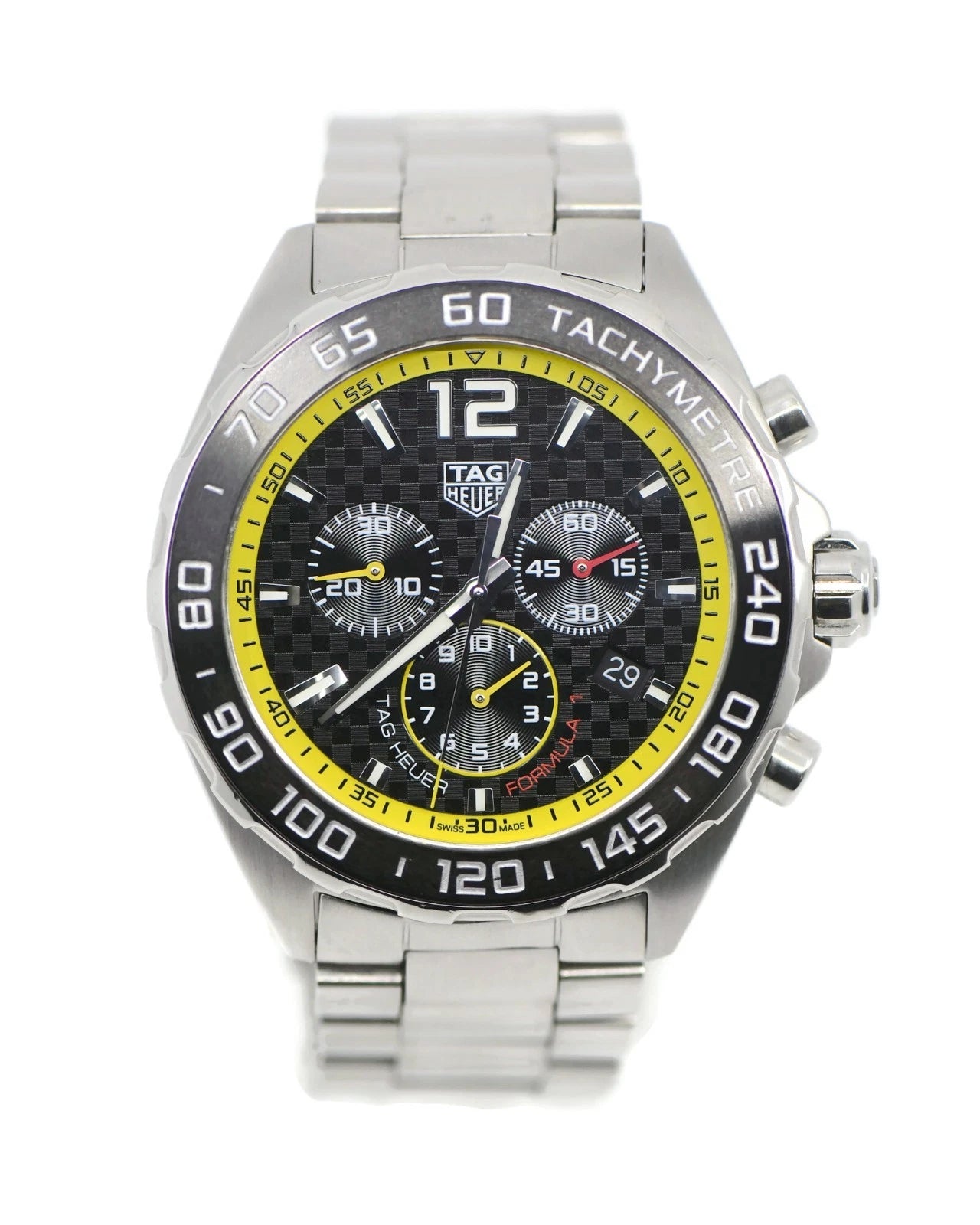 Tag Heuer Formula 1 Chronograph Stainless Steel Watch CAZ101AC