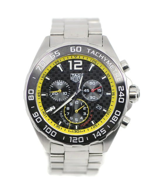 Tag Heuer Formula 1 Chronograph Stainless Steel Watch CAZ101AC