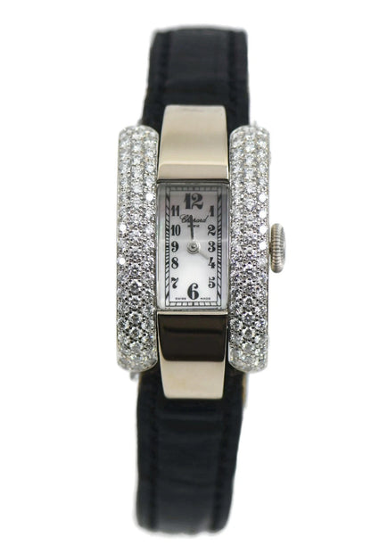 Chopard La Strada Diamond 18K White Gold Watch 41/6659