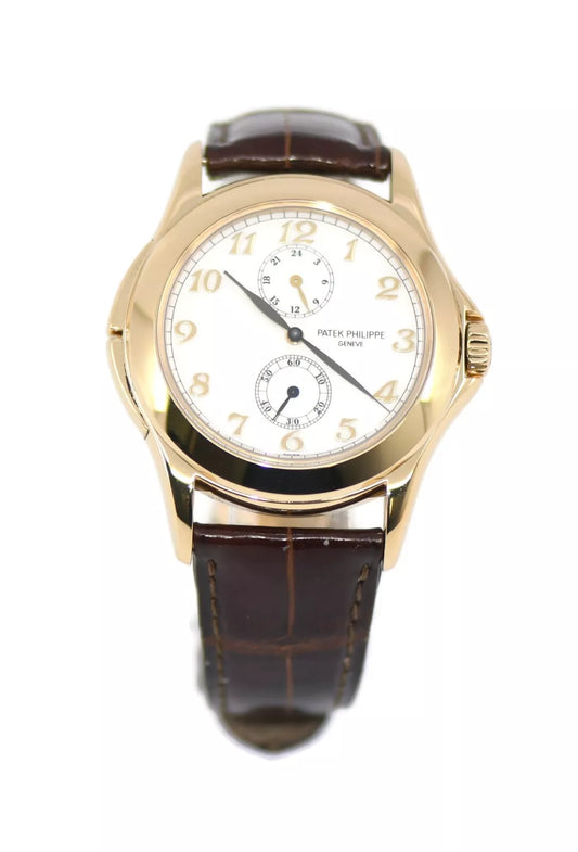 Patek Philippe Travel Time 18K Yellow Gold Watch 5134J
