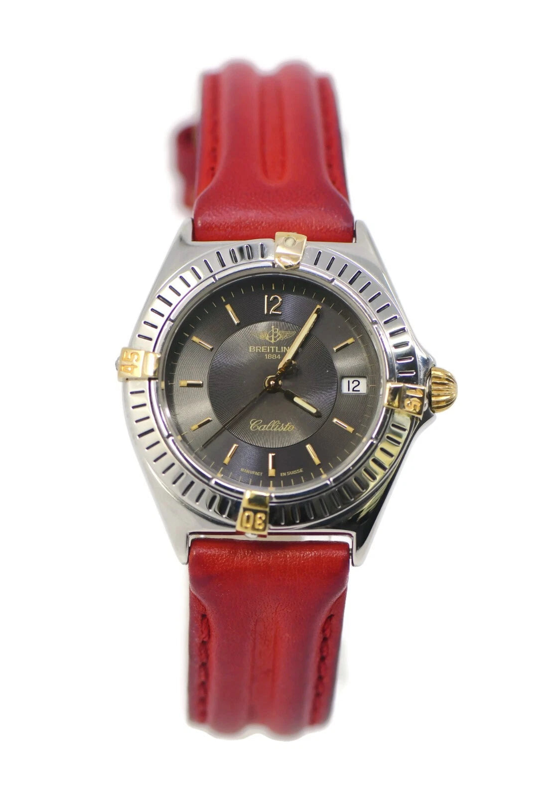 Breitling Callisto Two Tone Stainless Steel Watch B57045