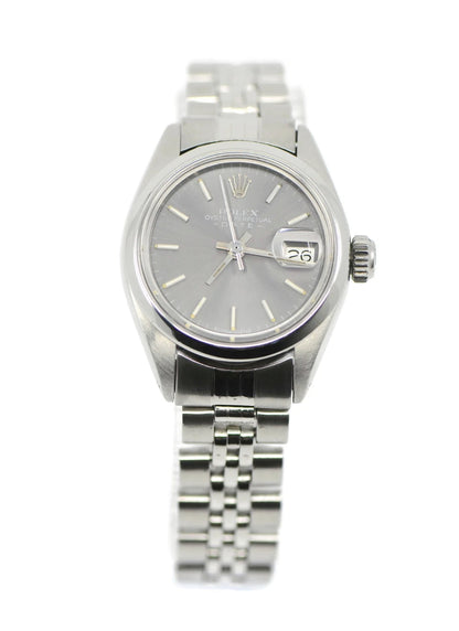 Rolex Oyster Perpetual Date Stainless Steel Watch 6916